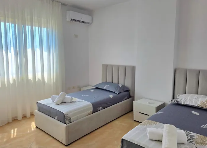 Sea View In 100 - Happy 아파트 Durrës